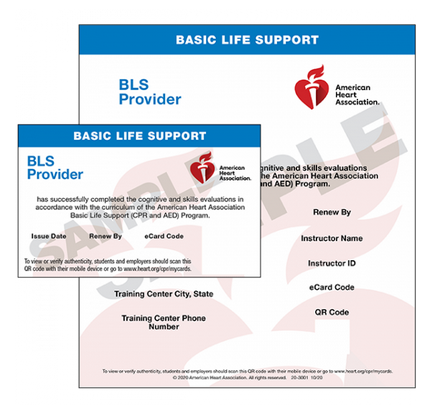 BLS Provider eCards